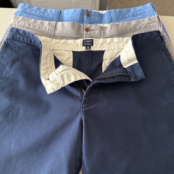 Set of 3 - J. Crew - Men's 7" flex chino short - Size 38 - Picture 2 of 11